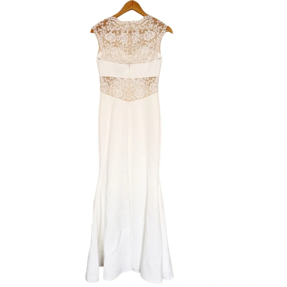 JADORE FORMAL OR WEDDING DRESS, size 6- ivory - Picture 2 of 5